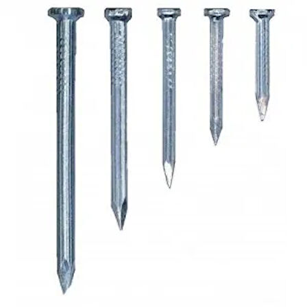 Beyaz Kanallı Çelik Beton Çivisi 5X100 100