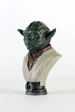 Yoda Figürü - Star Wars Yoda Büstü Renkli