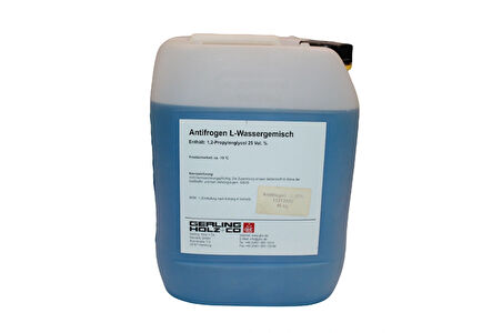 Gerling Holz & Co Antifrogen L-Wassergemisch Soğutma Sıvısı | 10 Litre | %25 Propilen Glikol Bazlı Koruyucu Karışım