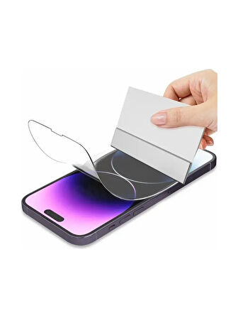 Apple iPhone SE 2022 Nano 9H Ekran Koruyucu 0.3mm Esnek Şeffaf