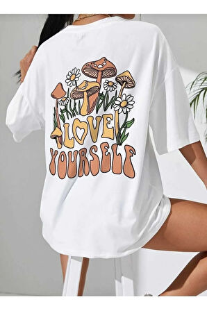 malkoçbey love yourself baskılı t-şhirt