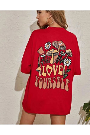 malkoçbey love yourself baskılı t-şhirt