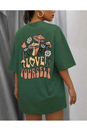 malkoçbey love yourself baskılı t-şhirt