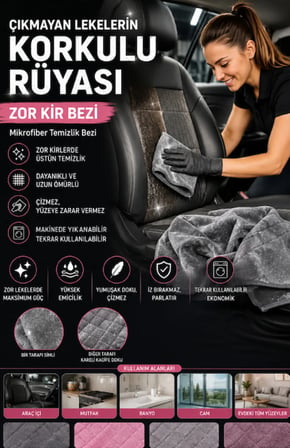 3 adet 40x40 cm Mikrofiber Cam Silme Bezi Diamond Desenli İz Bırakmayan Temizlik Bezi