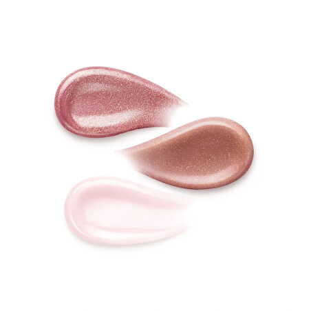 GLOSSY LIP SET Makyaj Seti: 2 Nemlendirici Dudak Parlatıcısı Ve 1 Mükemmelleştiren Dudak Kremi
