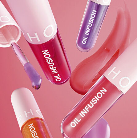 OIL INFUSION - Nemlendirici Dudak Yağları