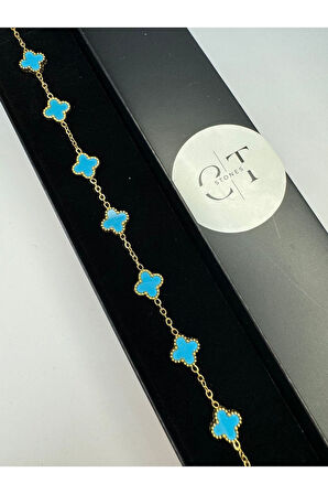 Minimal mavi van cleef bileklik