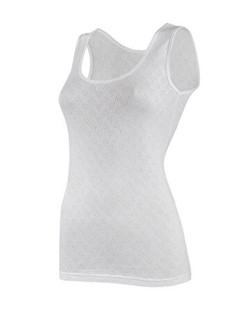 3 Adet Yıldız Kadın Kalp Desenli Geniş Askılı Atlet Beyaz 2255