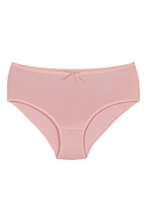 6 Adet Yıldız Kadın Bambu Bato Külot Pudra 3924