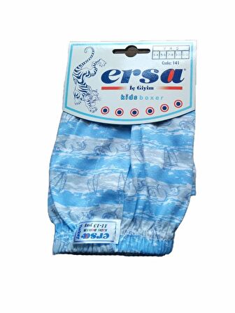 6 lı Paket Ersa Erkek Çocuk Boxer Çocuk Desenli Boxer