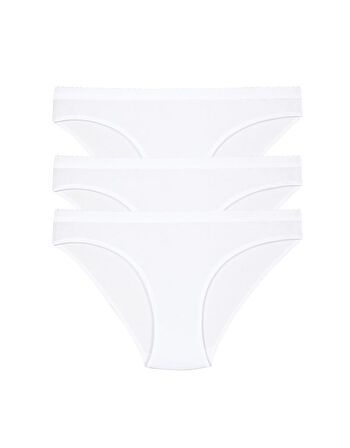 3 lü Paket Şahin Bayan Likralı Bikini Külot 30624