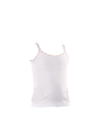 Anıt Ribana Kız Çocuk Dantelli İp Askılı Atlet 4526