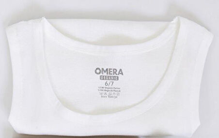 Omera Organik Kumaş Ribana Erkek Çocuk Atlet 4002