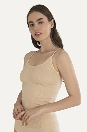 Nbb Kadın Dikişsiz İnce Askılı Atlet 2433