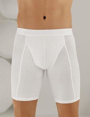 6 Adet Şahinler Erkek Likralı Uzun Short Boxer  E114
