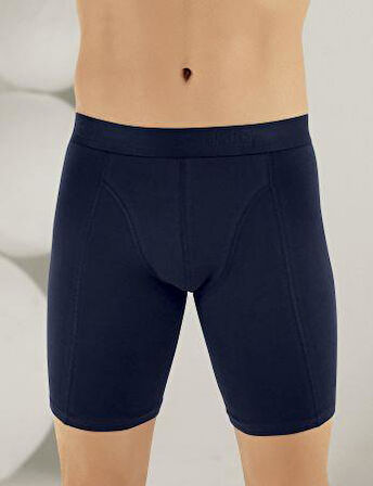 6 Adet Şahinler Erkek Likralı Uzun Short Boxer  E114