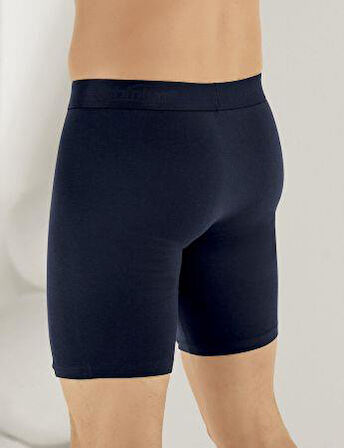 6 Adet Şahinler Erkek Likralı Uzun Short Boxer  E114