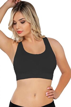 Emay 4027 Bayan Seamless Pedli Toparlayıcı Sporcu Büstiyer Sütyen