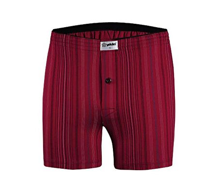 Yıldız Erkek Taşma Lastik Desenli Penye Boxer Short 43