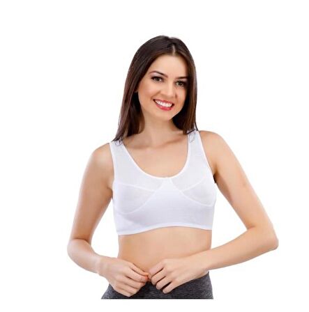 Liza Kadın Ribana Body Sütyen Yarım Atlet Sütyen 650