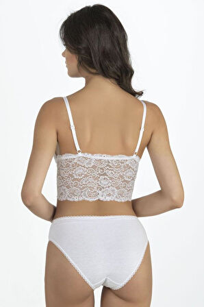 Fabony Kadın Dantelli Bralet Sütyen Külot Takımı 1310
