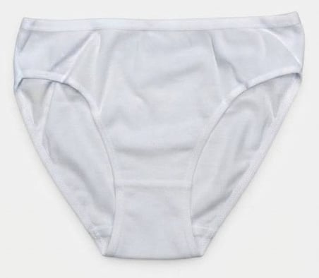 12 Adet Özten Bayan Yüzde Yüz Pamuk Ribana Bikini Külot 205
