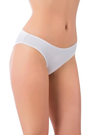 5 Adet Lüx Drm Bayan Bambu Düşük Bel Bikini Külot Slip 3140