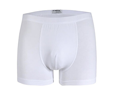3 Adet Yıldız Erkek Modal Likralı Boxer Short Beyaz 39