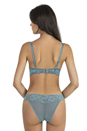 Fabony Kadın Dantelli Bralet Sütyen Külot Takımı 4170