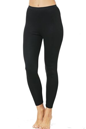 Özkan Kadın Termal Tayt Kışlık Termal İçlik Tayt Siyah Renk