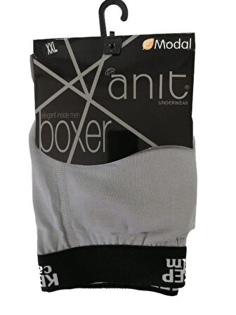6 Adet Anıt Erkek Modal Likralı Boxer Renk Seçenekli 1266