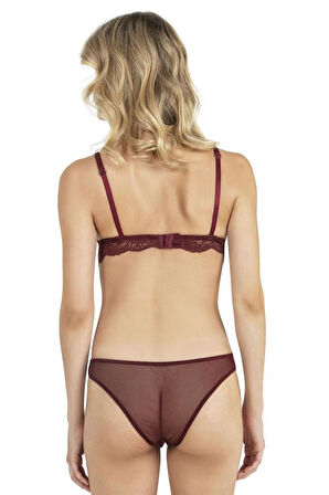 Fabony Bayan Dantelli Bralet Sütyen Külot Takımı 4240