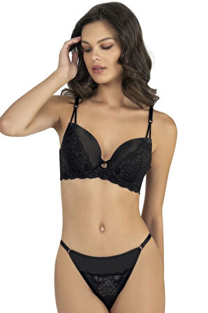 Fabony Kadın Dantelli Soft Kap Sütyen Külot Takımı 4280