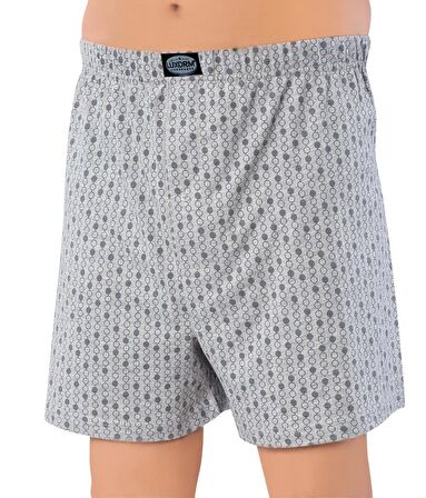 Lüx Drm Erkek Battal Desenli Penye Boxer Short 1293