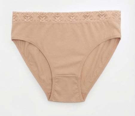 12 Adet Özten Bayan Beli Dantelli Bikini Külot 206