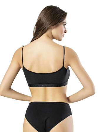 6 Adet Kota Kadın Kaşkorse İp Askılı Pedli Büstiyer 6429