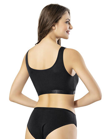 6 Adet Kota Kadın Kaşkorse Geniş Askılı Pedli Büstiyer 6430