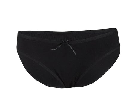 12 Adet Yıldız Kadın Likralı Kaşkorse Bikini Külot Siyah 3552
