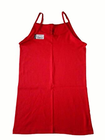 6 Adet Tutku Kadın Ribana İp Askılı Atlet Renk Seçenekli Pamuklu