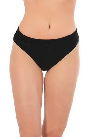 5 Adet Lüx Drm Kadın Jakarlı Bikini Külot Slip Renk Seçenekli 099