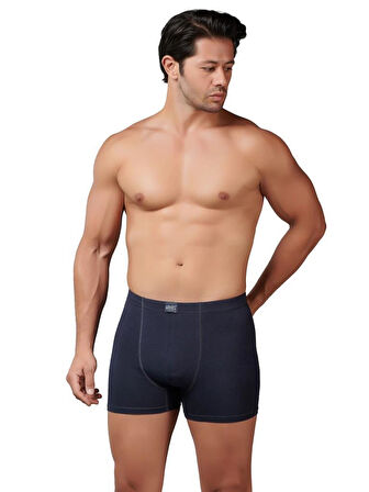 6 Adet Gümüş Erkek Modal Elastan Boxer 7009