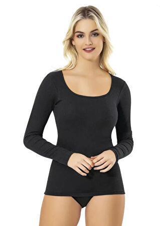 6 Adet Kota Bayan Modal Kaşkorse Kare Yaka Pedli Fanila Body 6655
