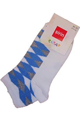 12 Çift Şirin Erkek Çocuk Patik Çorap 2209