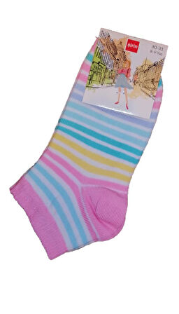 12 Çift Şirin Kız Çocuk Patik Çorap 2309