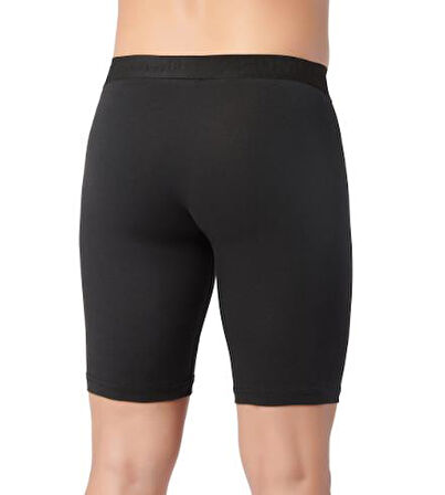 Gümüş Erkek Likralı Uzun Boxer 4074