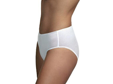 Çift Kaplan 610 Kadın Elastanlı Pamuk Külot Slip