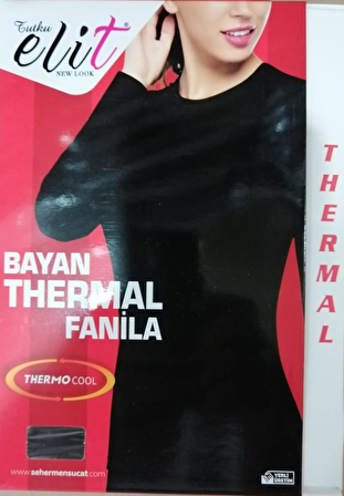 Tutku Elit Kadın Uzun Kol Termal Üst Fanila Kışlık İçlik
