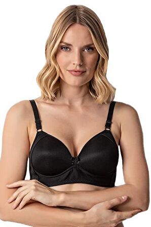 3 Adet Miss Perry Telsiz Desteksiz Kadın Kaplı Rahat Sütyen