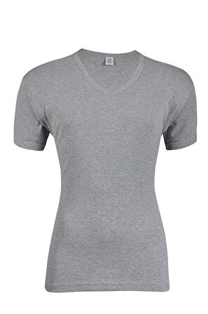 3 Adet Yıldız Erkek Ribana V Yaka Kısa Kollu Fanila Atlet 62