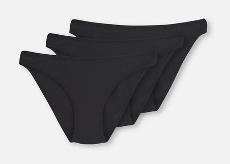 3 lü Paket Dagi Kadın Düşük Bel İzsiz Slip Külot 5101KC